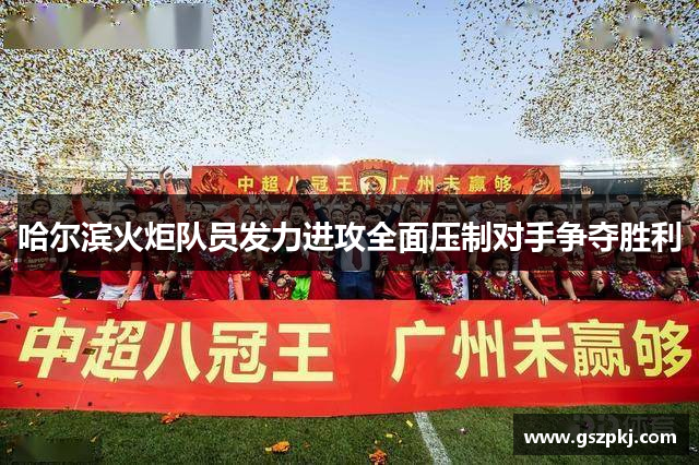 哈尔滨火炬队员发力进攻全面压制对手争夺胜利